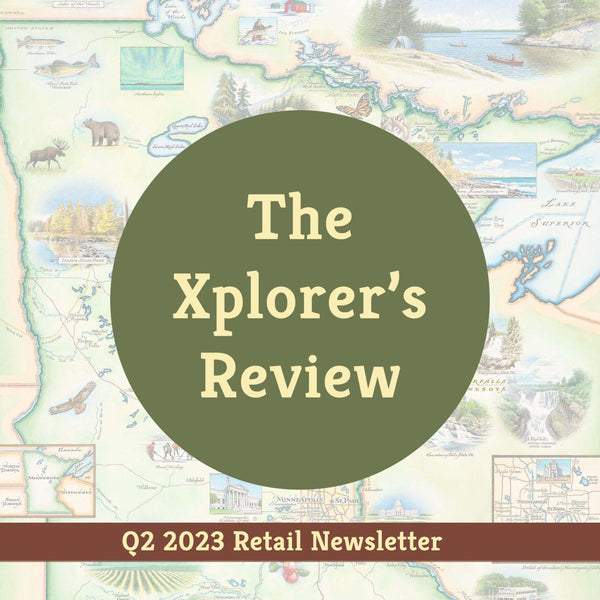 Xplorer Maps Blog "The Xplorer's Review- Q2 Retail Newsletter"