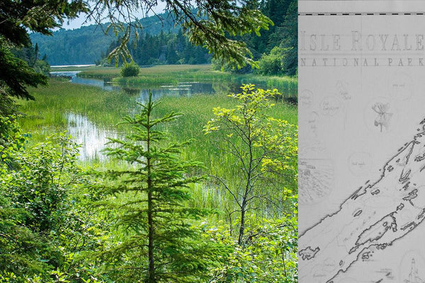 Xplorer Maps Partners with Isle Royale and Keweenaw Parks Association to Create Isle Royale National Park Map - Xplorer Maps