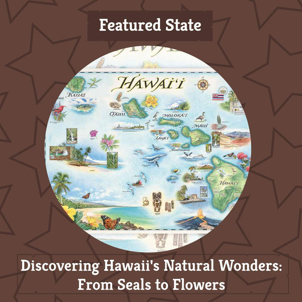 Xplorer Maps Travelers Blog "Discovering Hawaii's Natural Wonders: From Seals to Flowers"
