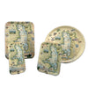 Flathead Lake Montana Map serving tray. Small, Medium, Large and round.