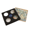 Michigan Natural Stone Coasters - Set of 4