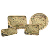 Montana Map serving tray collection. Rectangle small, medium, large and round.