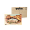 Capitol Reef National Park Map Wooden Postcard