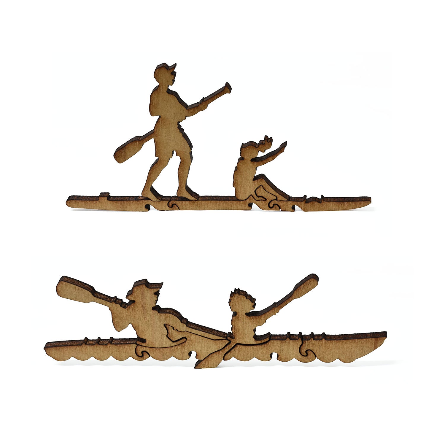 Flathead Lake Map Wood Puzzle