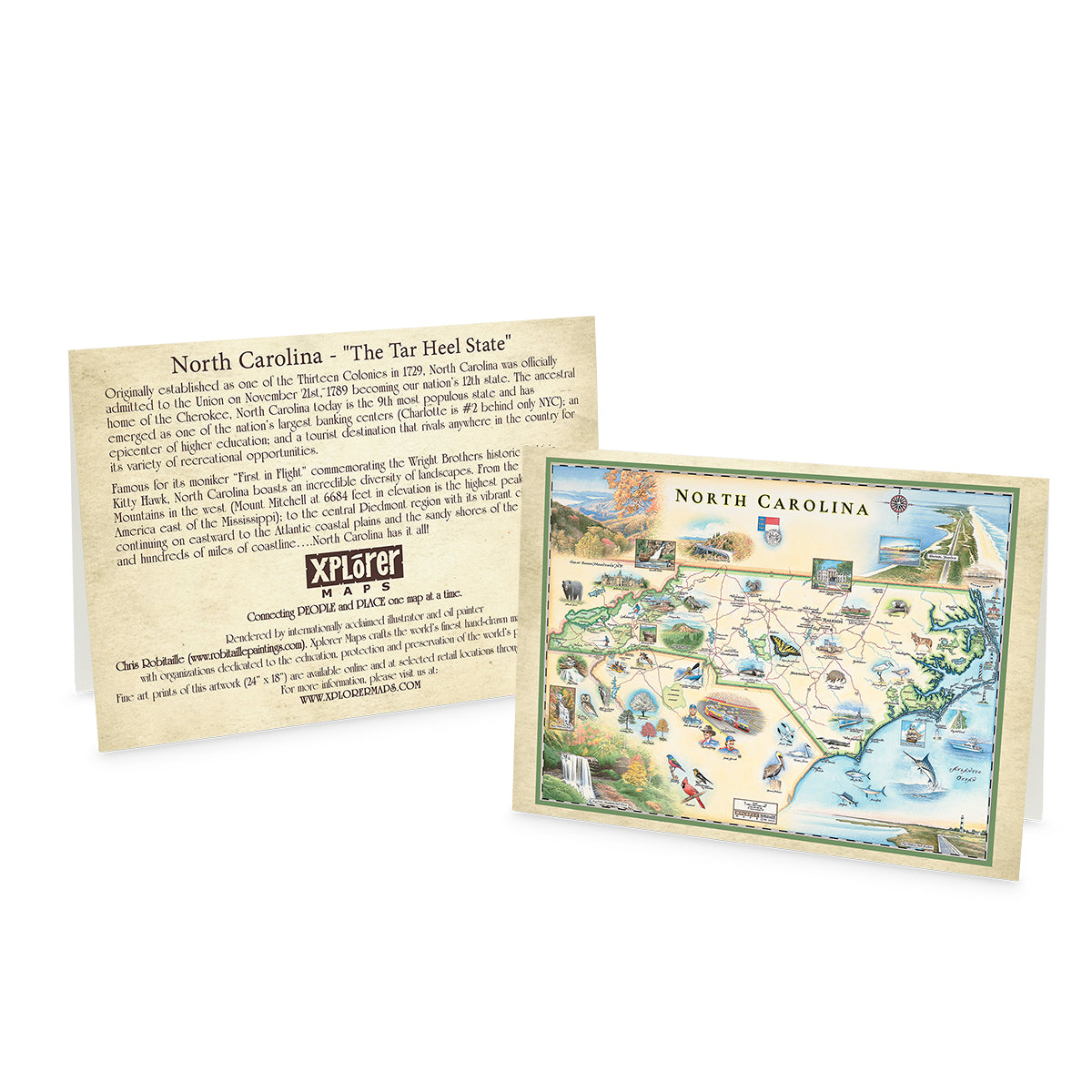 North Carolina Notecards - Set of 6
