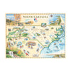 North Carolina State Hand-Drawn Map