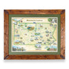 Pennsylvania State Hand-Drawn Map