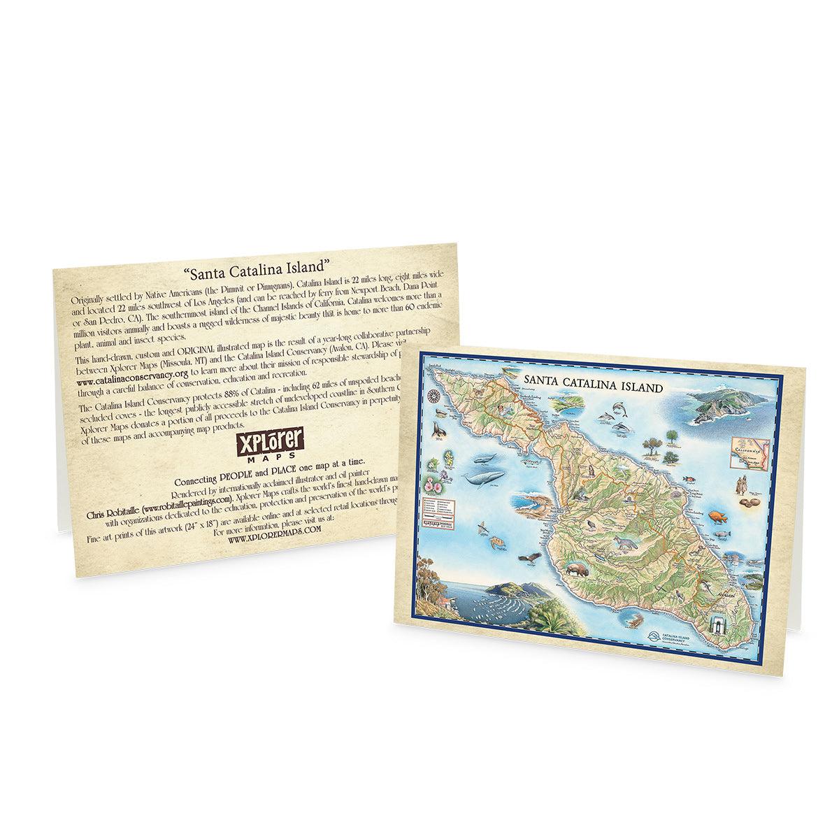 Santa Catalina Island Greeting Card