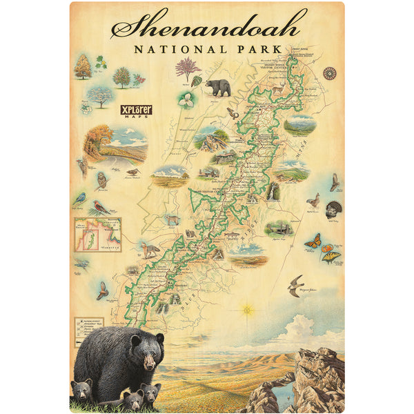 Shenandoah Wood Sign