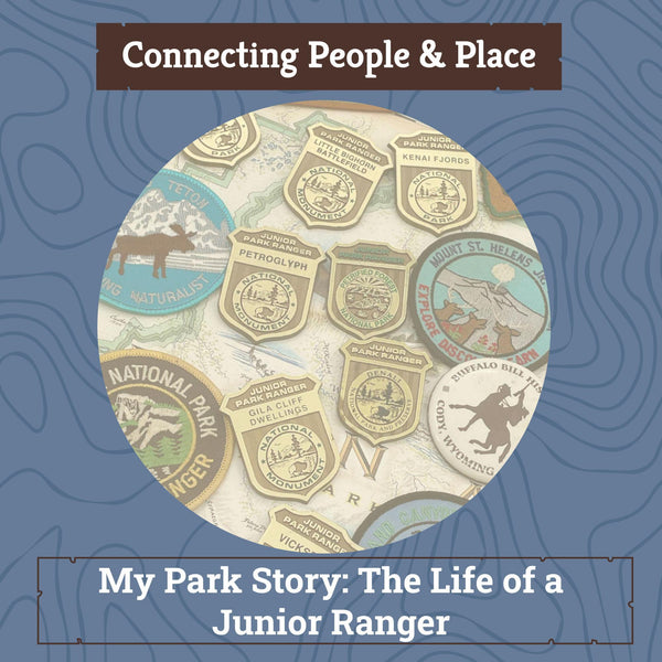 Xplorer Maps Blog - "The Life of a Junior Ranger" with image of Junior Ranger Badges