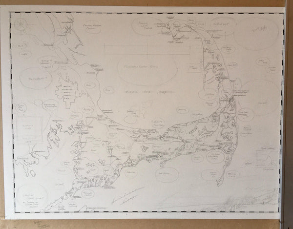 Artistic Map of Cape Cod Coming Soon! - Xplorer Maps