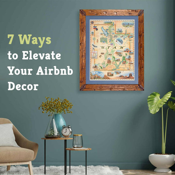 7 Ways to Elevate Your Airbnb Decor with Local, Travel-Inspired Art