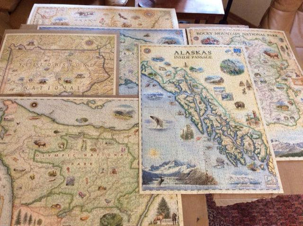 Retired National Park Service Superintendent Ramps Up Puzzle Time During Covid-19 Pandemic - Xplorer Maps