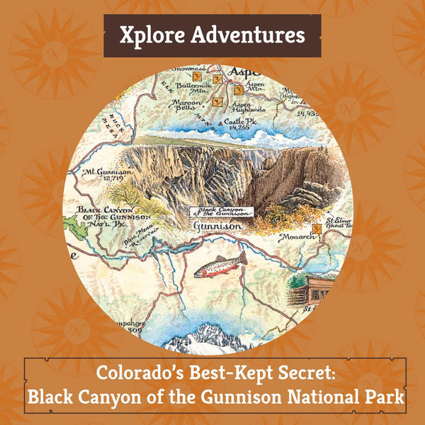 Colorado’s Best-Kept Secret: Black Canyon of the Gunnison National Park - Xplorer Maps