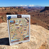 Arches & Canyonlands National Parks Map Jigsaw Puzzle - 1000 Pieces