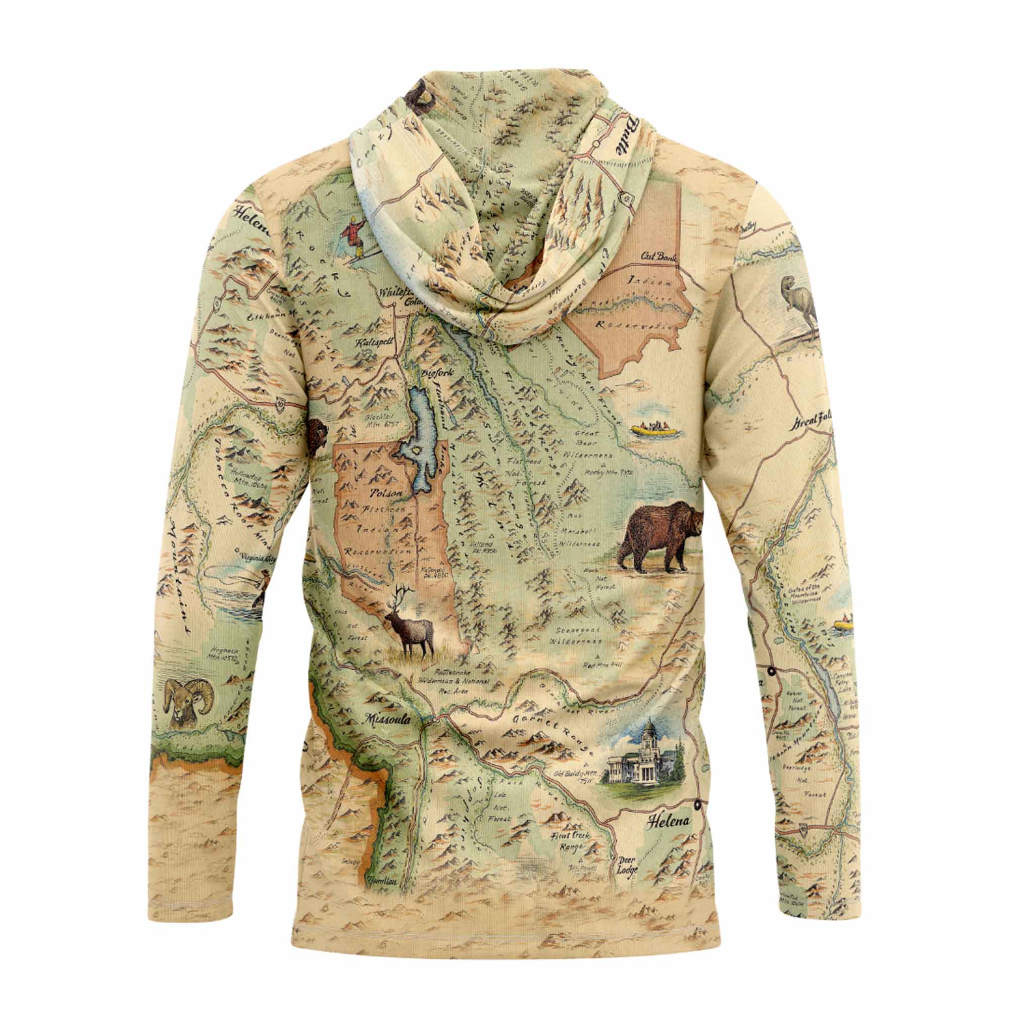 Pull Over Graphic sweatshirt Hoodies - Xplorer Maps Pull Over Graphic sweatshirt Hoodies - Xplorer Maps