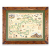 Badlands National Park Hand-Drawn Map