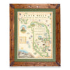 Black Hills National Forest Hand-Drawn Map