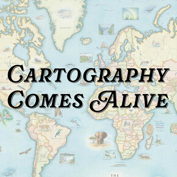 Cartography Comes Alive by Xplorer Maps - A Storytelling Event