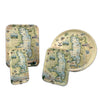 Flathead Lake Montana Map serving tray. Small, Medium, Large and round. 