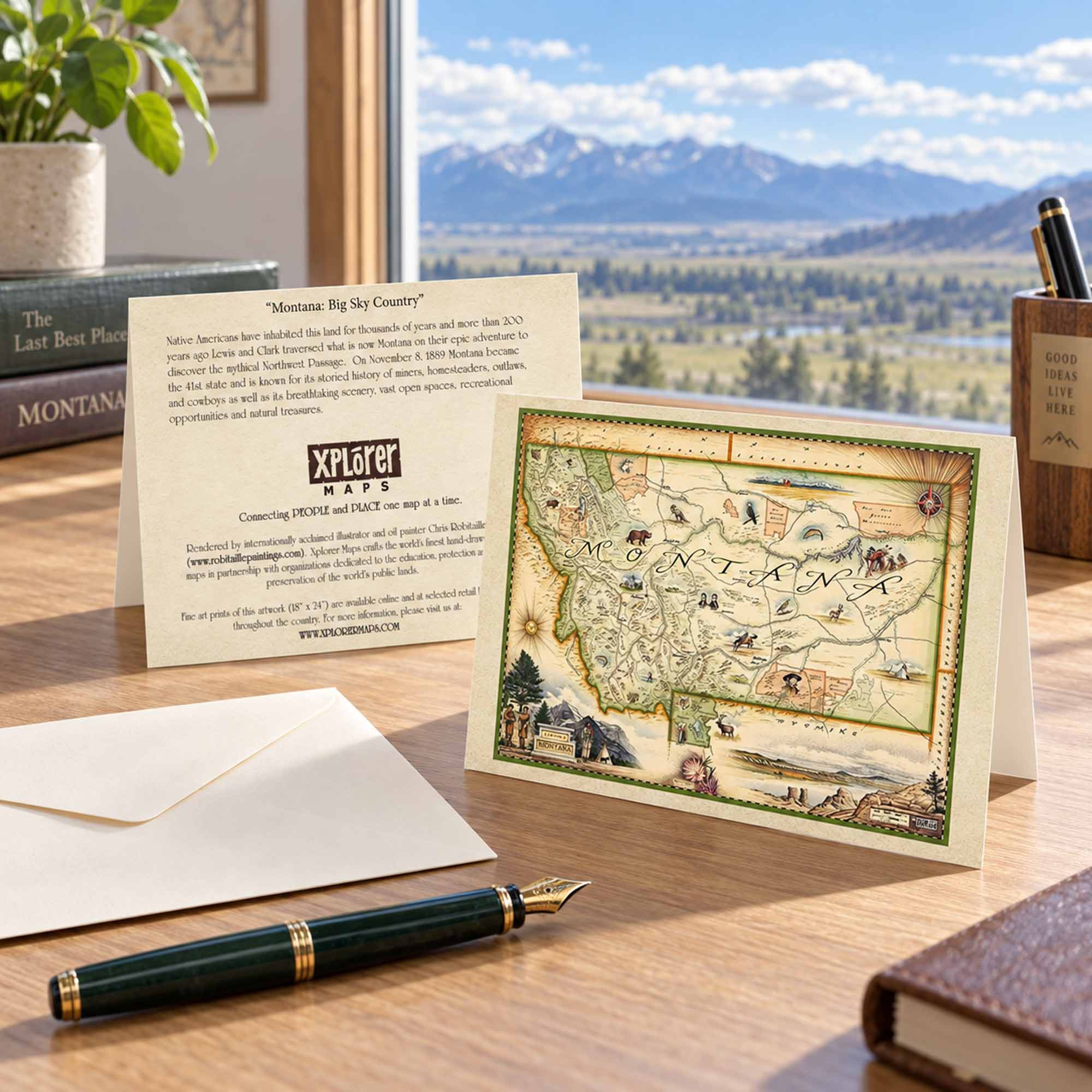 Montana Notecards - Set of 6