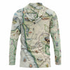 Olympic national Park sunshirt back hoodie on a a white background