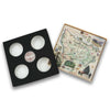 Olympic National Park Natural Stone Coasters - Set of 4