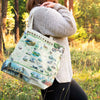 Pennsylvania State Map Canvas Tote Bag