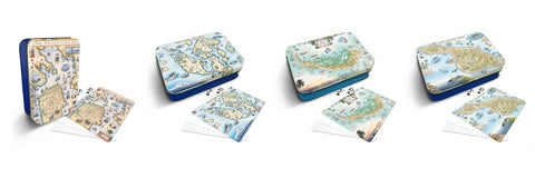 Playing Card Bundle - 4 for $40 - Xplorer Maps