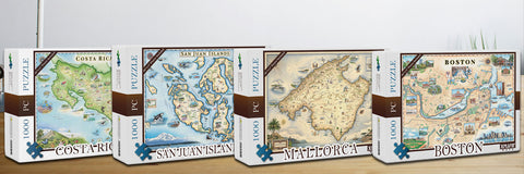 Puzzle Bundle - 4 for $80 - Xplorer Maps
