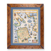 San Francisco Bay Hand-Drawn Map