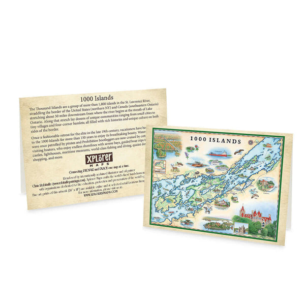 1000 Islands Notecards