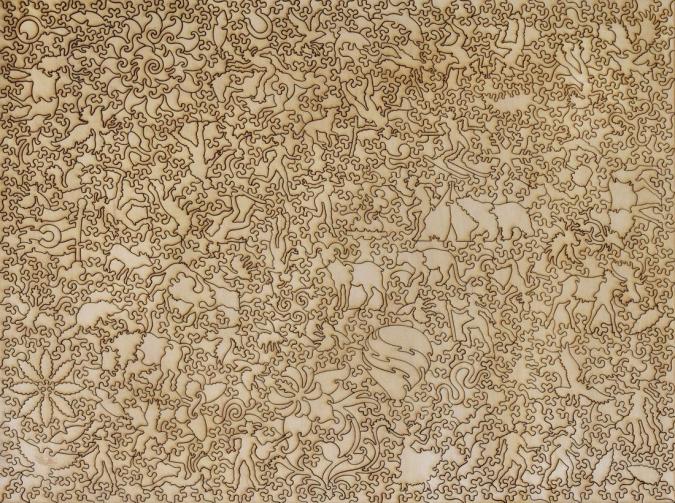 Colorado State Map Wood Puzzle