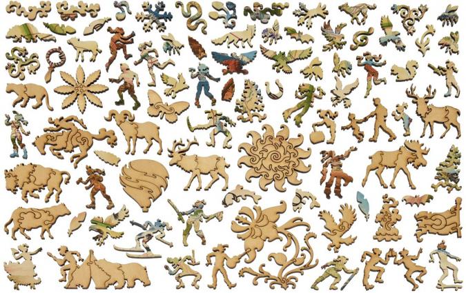 Colorado State Map Wood Puzzle