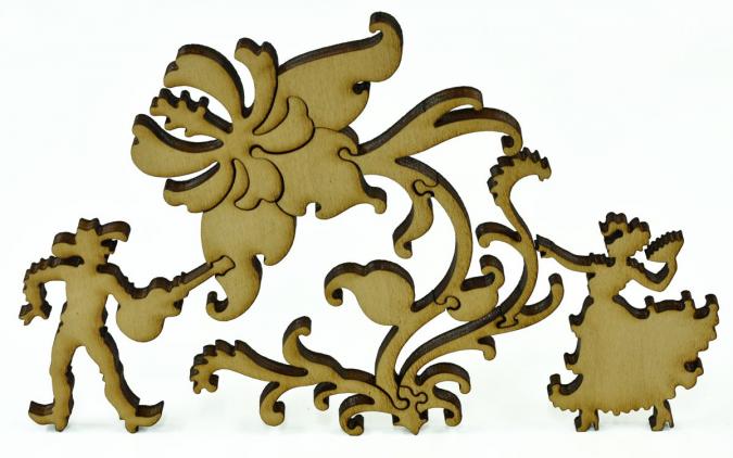 Colorado State Map Wood Puzzle