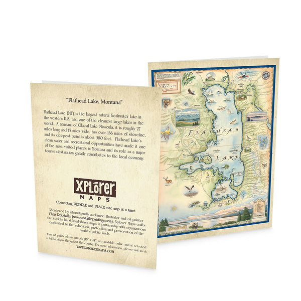 Flathead Lake Greeting Cards