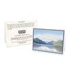 Glacier Lake McDonald - blank notecard. 
