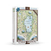 Pennsylvania State Jigsaw Puzzle by Xplorer Maps features hand illustrated such as Emerald Bay, Cove Rock, Thunderbird Lodge, and Cal Neva Lodge & Resort.