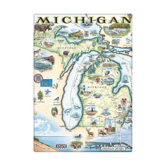 Michigan Magnet | Xplorer Maps