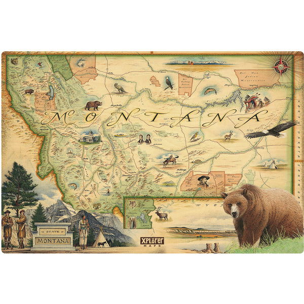 Montana Wood Sign