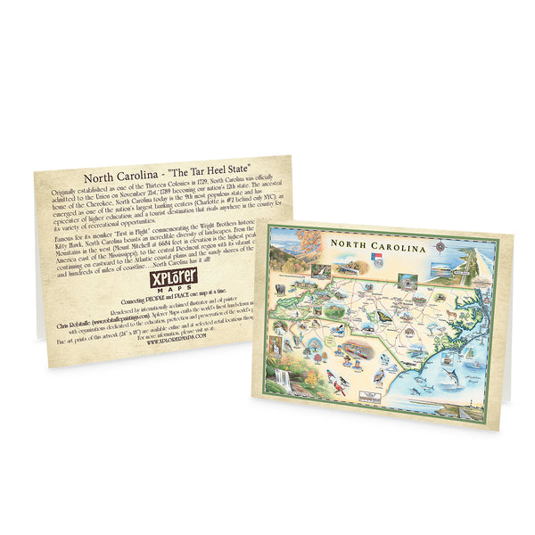 North Carolina Notecards - Set of 6
