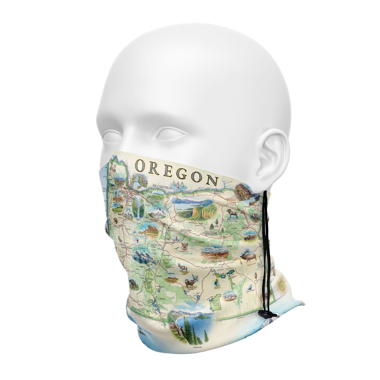 Oregon Art Sticker
