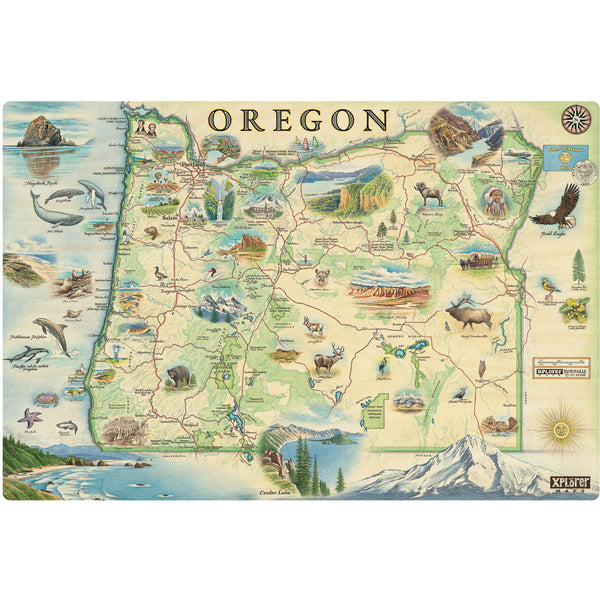 Oregon Wood Sign