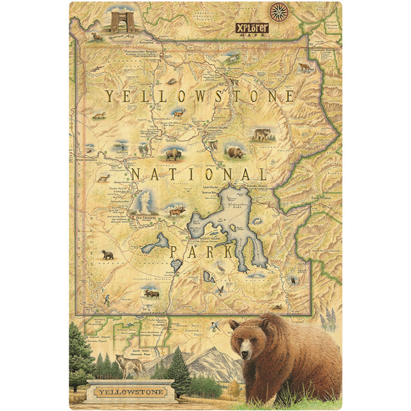 Yellowstone Wood Sign