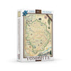 Yosemite National Park Map Jigsaw Puzzle by Xplorer Maps. features illustrations of places such as Vernall falls, El Capitan, and Half Dome. Flora and fauna include mule deer, Indian paintbrush, grey owl, and coyote. Other illustrations include John Muir, mountain climbing, hiking, and Ansel Adams. 